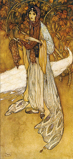 Princess Scheherazade, Edmund Dulac