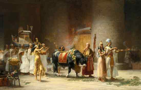 Procession of the Bull, Fredrick Bridgman