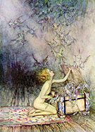 5 New by 
Arthur Rackham

Pandora

