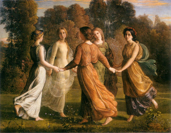 Rays of Sunshine, Louis Janmot