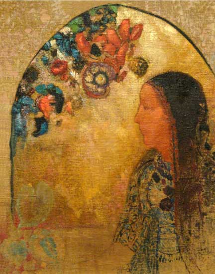 The Gothic Window, Redon