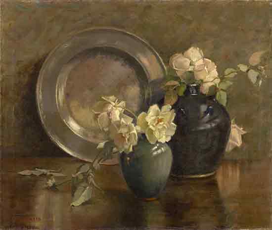 A Study in Greys, Mary Hiester Reid