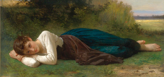 Repose, William Bouguereau