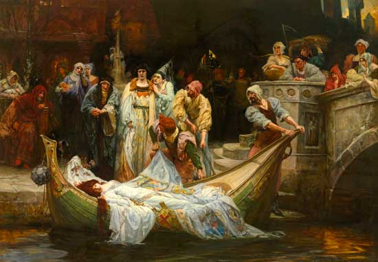 The Lady of Shalott, Robertson