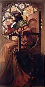 Sarah Bernhardt
Alphonse Mucha