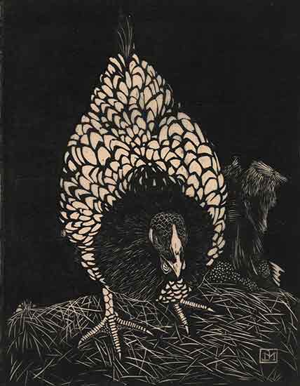 Silver Wyandotte Hen, Jan Mankes