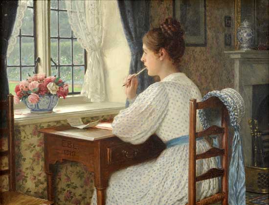 Straying Thoughts, E B Leighton