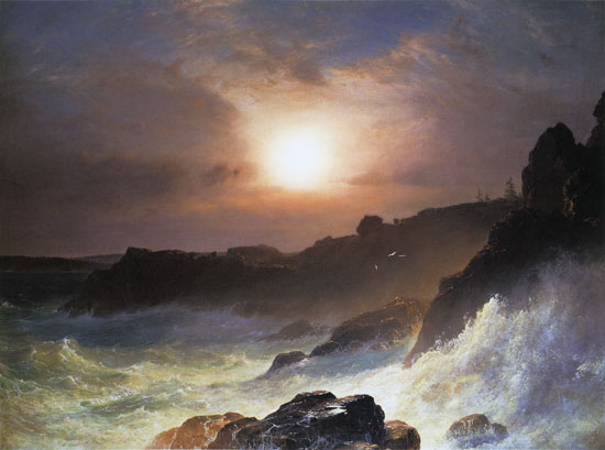 Sunrise, Maine Coast, Fredrick Edwin Church
