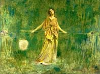 Symphony in Green and Gold
Thomas Dewing