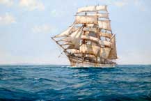 The Cold White Barque
Montague Dawson