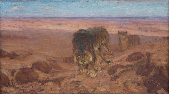 Lions, Henry Ossawa Tanner