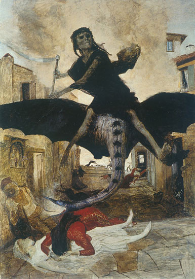 The Plague, Arnold Bocklin