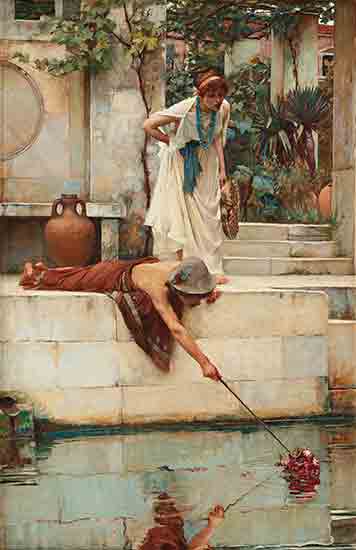 The Rescue, John William Waterhouse