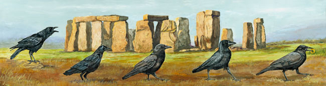 The Search - Crows at Stonehenge

