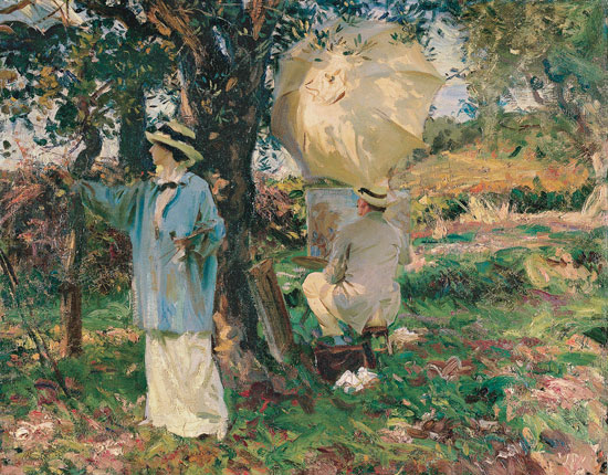 The Sketchers, John Singer Sargent