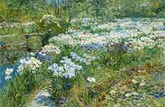 Water Garden, Childe Hassam