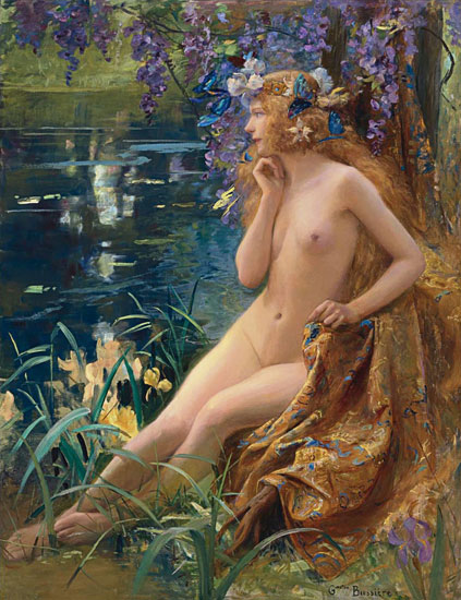 Water Nymph,Gaston Bussiere