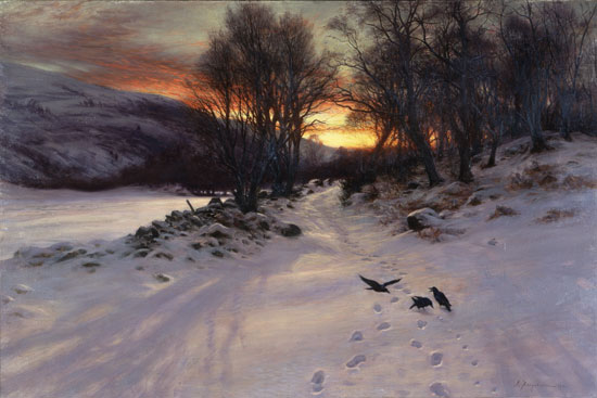 A Winters Morning, Joseph Farquharson