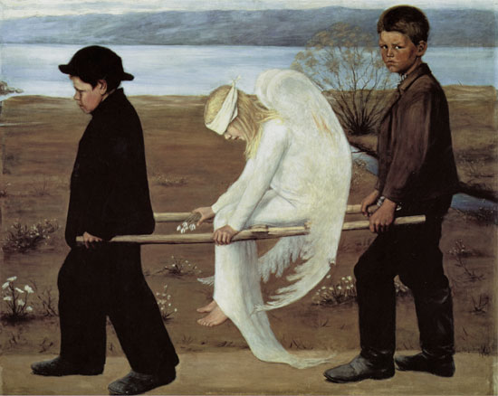 The Wounded Angel, Hugo Simberg 