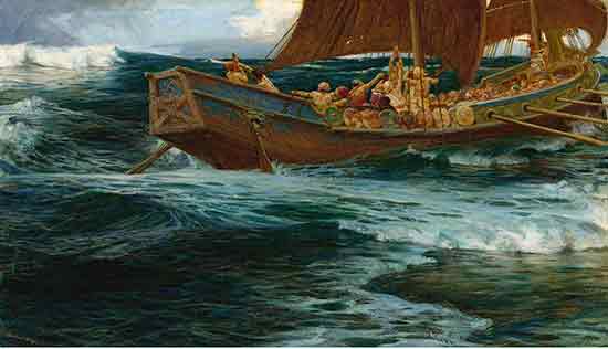 Wrath of the Sea Gods, Herbert James Drape