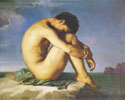 Young Man Nude, Flandrin