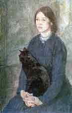 Young Woman 
Holding a Black Cat
Gwen John