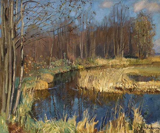 Autumn River, Stanislav Yulianovich Zhukovsky