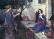 The Annunciation,  Waterhouse