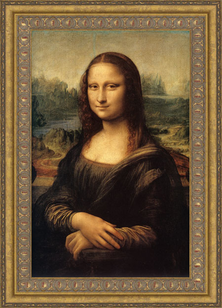 The Mona Lisa, Leonardo da Vinci,