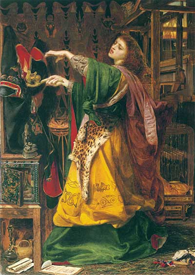 Morgan le Fay,  Fredrick Sandys 