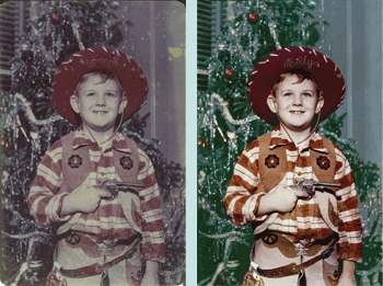 Photo Restoration,color correction