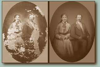 Photo Restoration, extreme